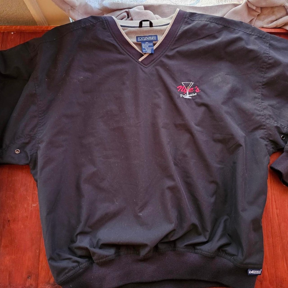 Mens Nyes Polonaise Minneapolis Minnesota Polish Windbreaker Pullover Jacket XXL